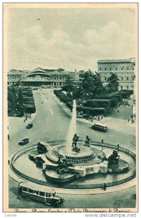 1934 ROMA - PIAZZA - Piazze