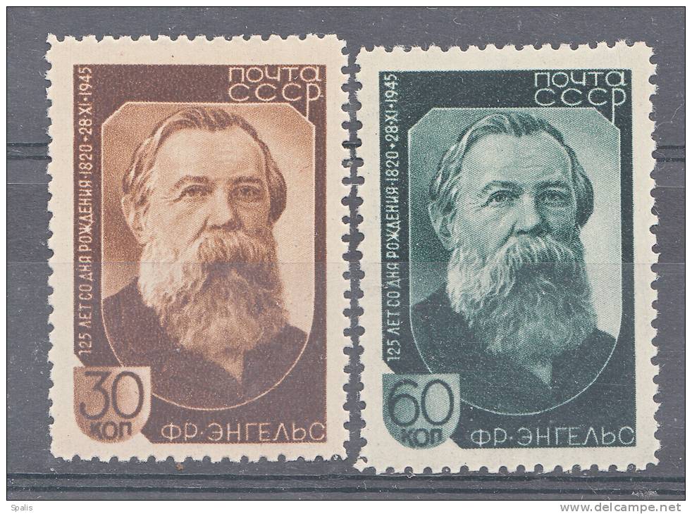 USSR 1945 Michell Nr 992-3 Mh - Neufs