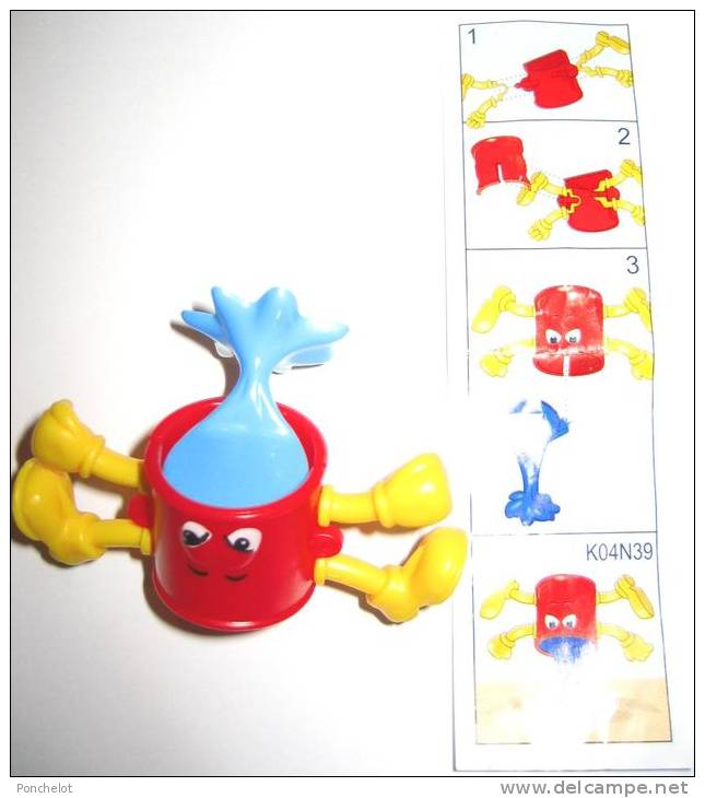 KINDER EU 2003 K04  N° 039 + BPZ - Puzzles