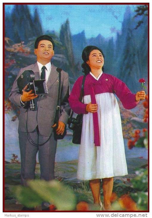 DPR North Korea - Musical Propaganda booklet with 10 postcards, patriotic dance & opera, ballet