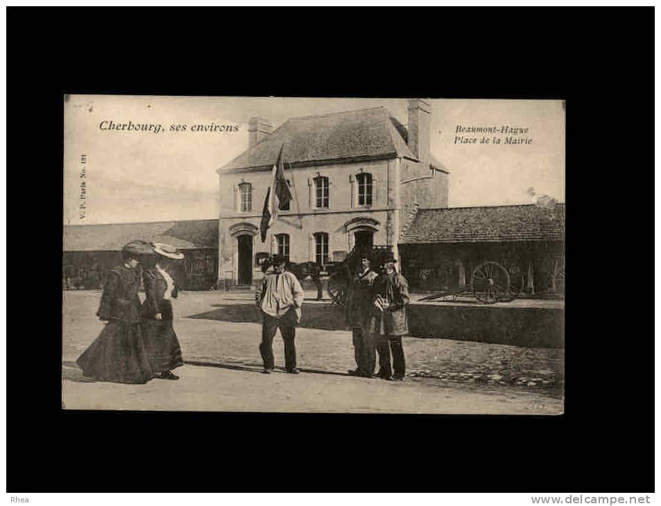 50 - BEAUMONT-HAGUE - Place De La Mairie - 191 - Beaumont