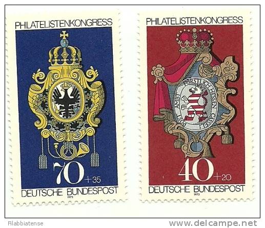 1973 - Germania 614/15 Stemmi Postali   ------ - Francobolli