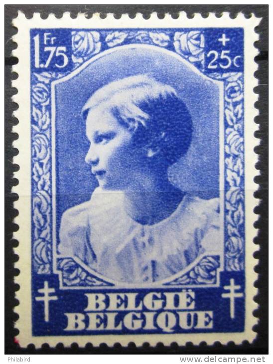 BELGIQUE         N°  464             NEUF* - Neufs