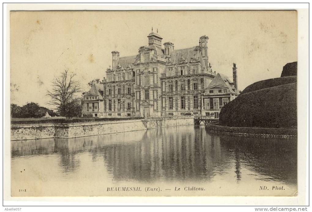 BEAUMESNIL  -  Vue Générale Du Château  - Ed. ND,  N° 104 - Beaumesnil