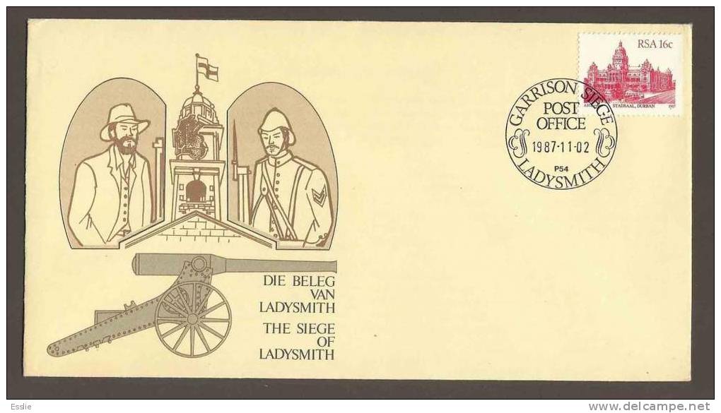 South Africa RSA - 1987 - The Siege Of LadySmith Commemorative Cover - Briefe U. Dokumente