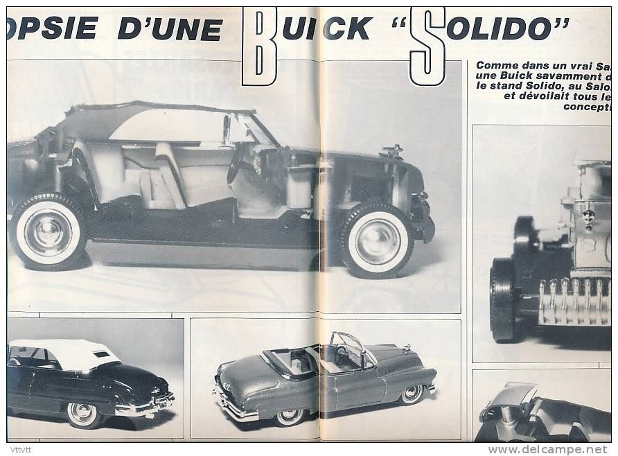 AUTOMOBILE MINIATURE, N° 34 (mars 1987) : Buick Solido, Jaguar Burago, Politoys, Oldtimer De Schuco, Marché Miniature... - Zeitschriften