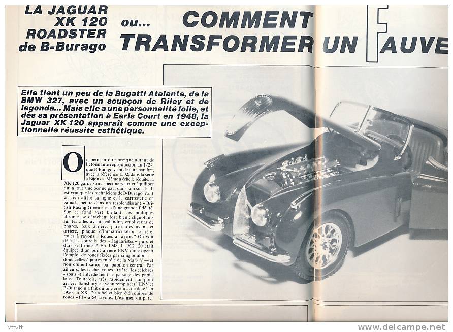 AUTOMOBILE MINIATURE, N° 34 (mars 1987) : Buick Solido, Jaguar Burago, Politoys, Oldtimer De Schuco, Marché Miniature... - Revistas