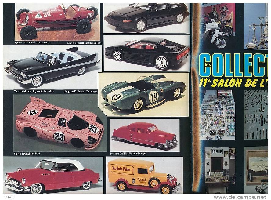 AUTOMOBILE MINIATURE, n° 34 (mars 1987) : Buick Solido, Jaguar Burago, Politoys, Oldtimer de Schuco, Marché miniature...