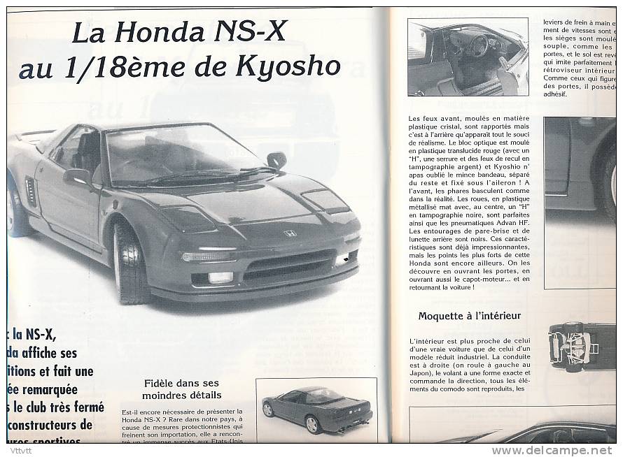 AUTOMOBILE MINIATURE, n° 94 (mars1992) : Lamborgini B-Burago, Ars, Mira, Kyosho, Solido, Lesney-Matchbox, Spot-On...