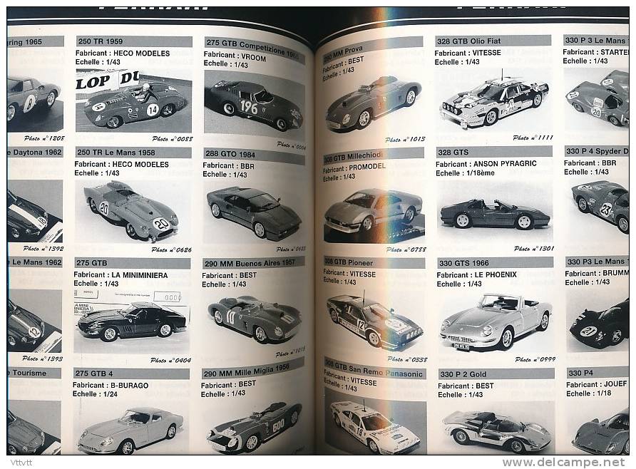 Rare AUTOMOBILE MINIATURE, Hors-Série Annuel (1993) : Classement par marques de fabricants et d'automobiles , 252 pages