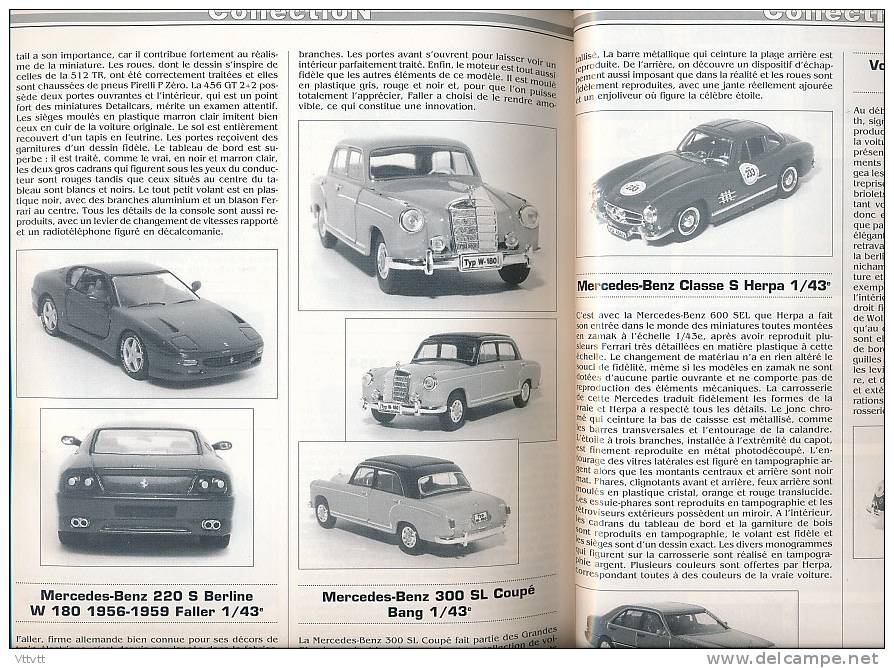 Rare AUTOMOBILE MINIATURE, Hors-Série Annuel (1993) : Classement par marques de fabricants et d'automobiles , 252 pages