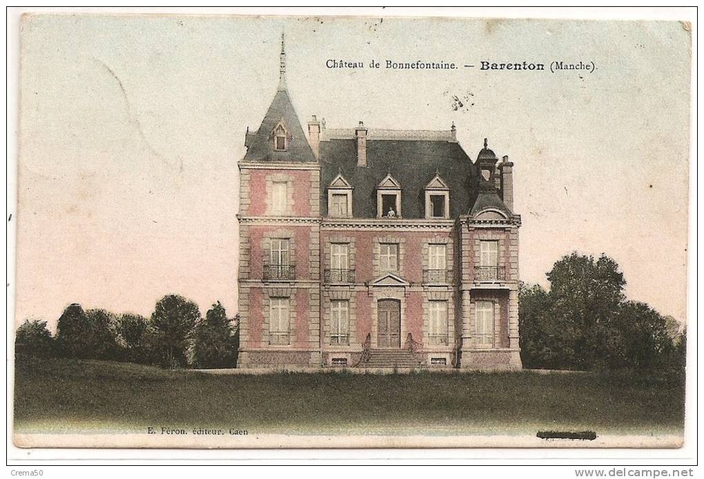 50 - BARENTON - Château De Bonnefontaine - Barenton