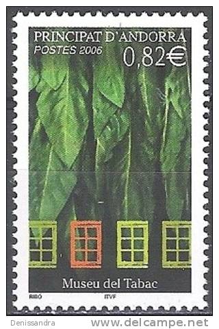 Andorre Français 2006 Michel 645 Neuf ** Cote (2008) 3.00 Euro Musée Du Tabac - Neufs