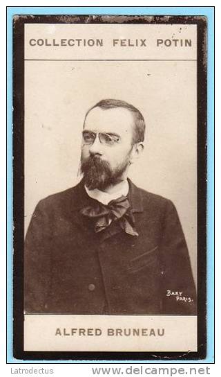 Collection Felix Potin - 1898 - REAL PHOTO - Alfred Bruneau, Compositeur De Musique - Félix Potin