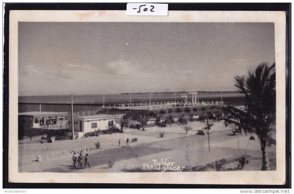 Madagascar - Tuléar : La Piscine à Côté De L'océan - Vers 1957 (-502) - Madagascar