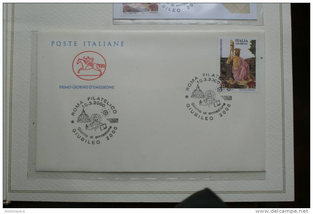 ITALY 2000 - FOLDER "GIUBILEO DEL 2000"  JUBILEE  2000, IN ORIGINAL FOLDER