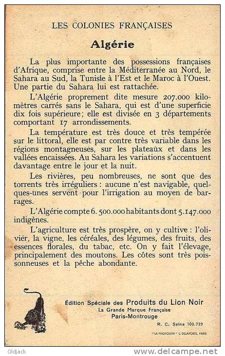 Colonies Françaises L'ALGERIE - Altri & Non Classificati