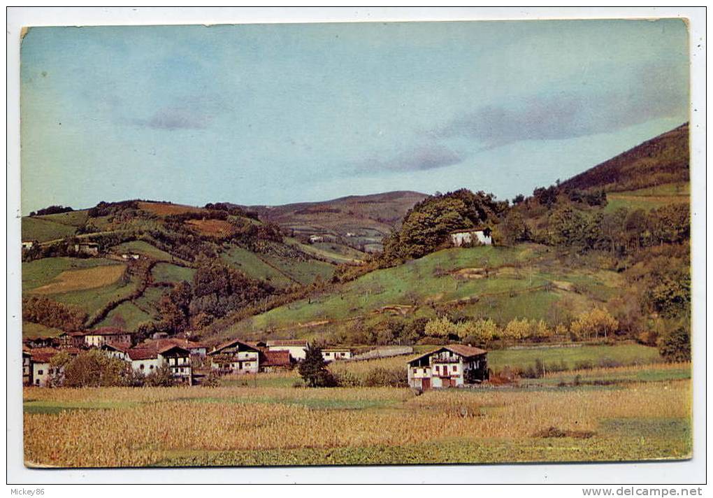 Espagne----VERA DE BIDASOA--Paisaje-- ,cpm N° 7   éd  Alba---timbre Au Verso--cachet "Bar Ybardin" - Navarra (Pamplona)