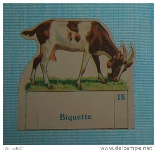 Découpis " La Vache Serieuse " Le Petit Grosjean - Theme La Ferme - BIQUETTE N°18 - Animali