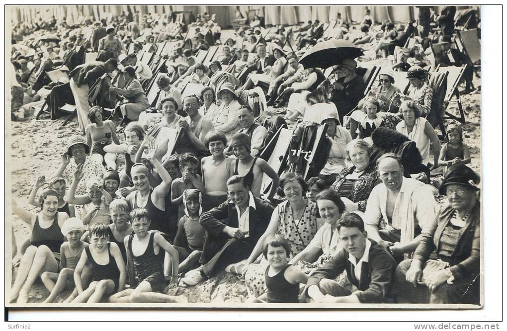 DOSET - BOURNEMOUTH - VERY BUSY BEACH RP DO390 - Bournemouth (until 1972)