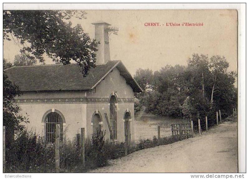 Chany   L'usine électrique - Autres & Non Classés