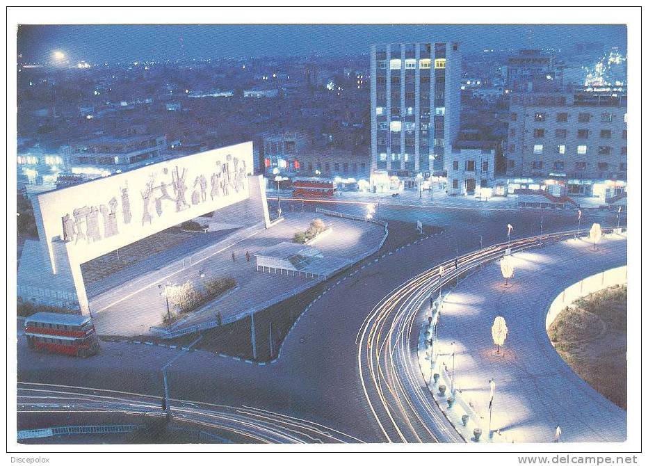 G678 Baghdad - Liberation Square In The Night / Non Viaggiata - Iraq