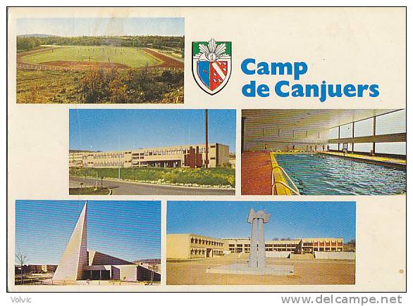 - 83 - COMPS - Camp Militaire De CANJUERS  - Multi-vues - CPM - - Comps-sur-Artuby