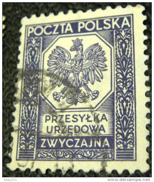 Poland 1933 Official Stamp - Used - Dienstmarken