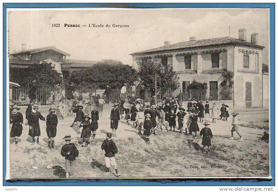 33 - PESSAC -- L'Ecole De Garçons - Pessac