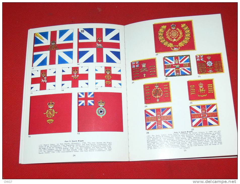 BRITISH INFANTRY COLOURS BY LEMONOFIELDES GUIDE TO REGIMENTAL BATTALION COMPANY DRAPEAUX D INFANTERIE DEPUIS 1660 - Banderas