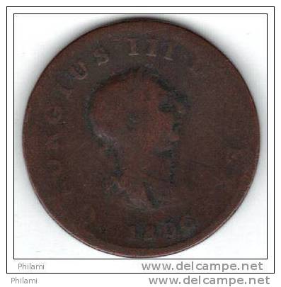 COINS GRANDE BRETAGNE KM662 1/2P 1806. (DP25) - B. 1/2 Penny