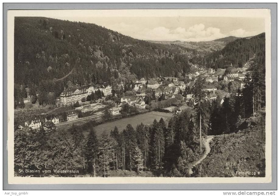 DE BW ST.Blasien 1935-06-10 Foto Rogg Taxiert Nach Arbon - St. Blasien