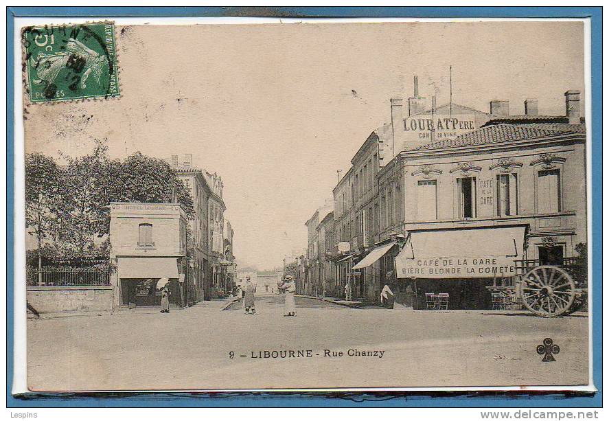 33 - LIBOURNE --  Rue Chanzy - Libourne