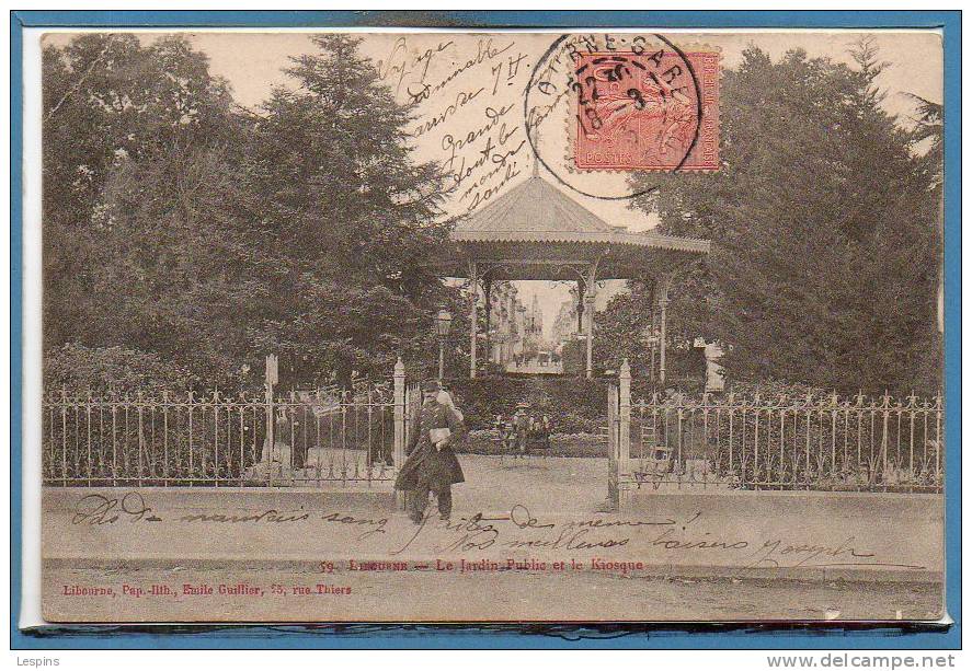 33 - LIBOURNE -- Le Jardin Public - Libourne