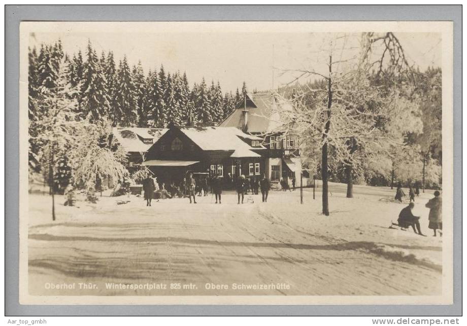 DE Th Oberhof 1937-12-16 Foto H.Paris - Oberhof