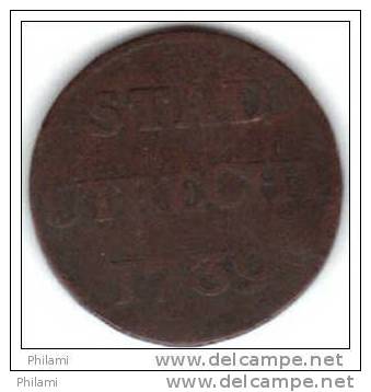 COINS PAYS BAS, UTRECHT KM 91  1DUIT 1739. (DP37) - …-1795 : Période Ancienne