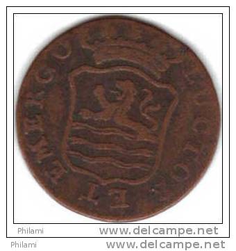 COINS PAYS BAS, ZEELAND KM 105  1DUIT 1793. (DP42) - …-1795 : Période Ancienne