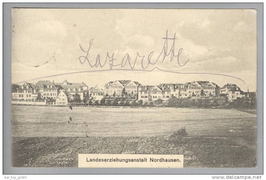 DE Th Nordhausen 1915-08-18 Foto E.Reichardt - Nordhausen