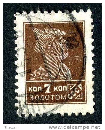 10862) RUSSIA 1925 Mi.#277A  Used - Usati