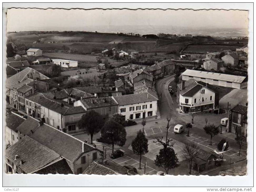 81 - Alban - En Avion Au Dessus De... Vue Générale Nord - Edition Lapie - Alban