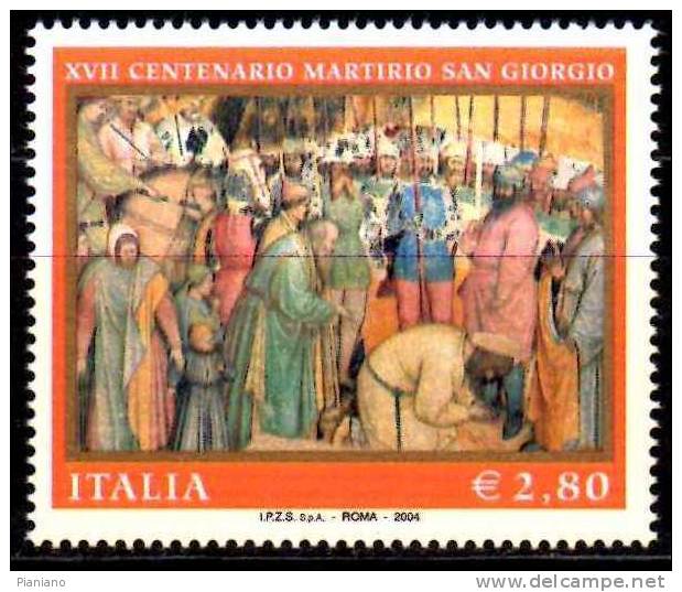 PIA - ITALIA - 2004 : 1700° Del Martirio Di San Giorgio   - (SAS  2760) - 2001-10:  Nuovi