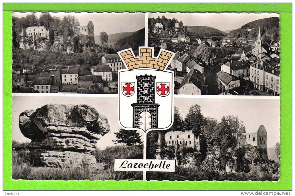 LUXEMBOURG / LAROCHETTE / LES RUINES / LE CHAMPIGNON / VUE PARTIELLE / Carte Vierge / - Larochette