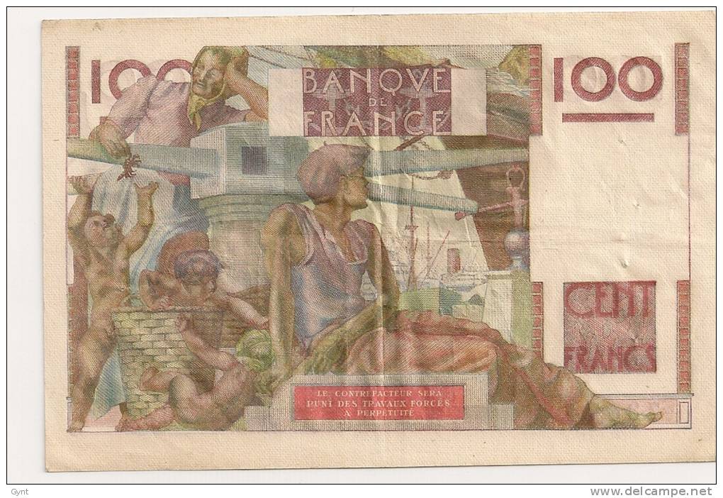 100 FRANCS JEUNE PAYSAN 15.4.1948 - 100 F 1945-1954 ''Jeune Paysan''