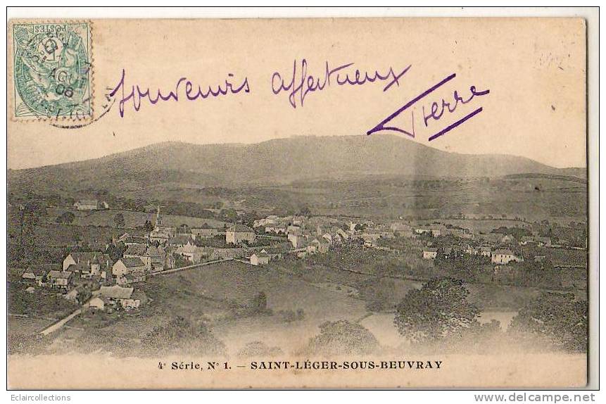 Saint  Léger Sous Beuvray     Vue Générale - Sonstige & Ohne Zuordnung