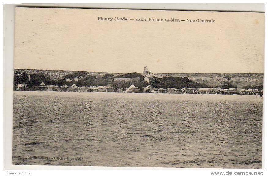 Fleury D'Aude  St Pierre La Mer   11      Vue Générale     (Rare Voir Scan) - Andere & Zonder Classificatie