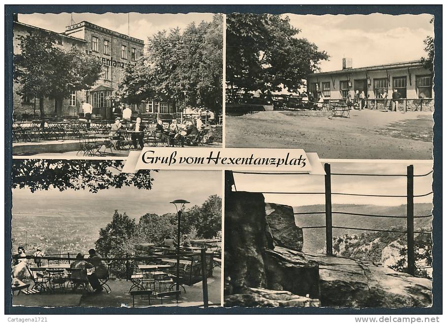 12-1079 Gruss V. Hexentanzplatz (Normalformat, 1963) - Thale / Harz - Thale