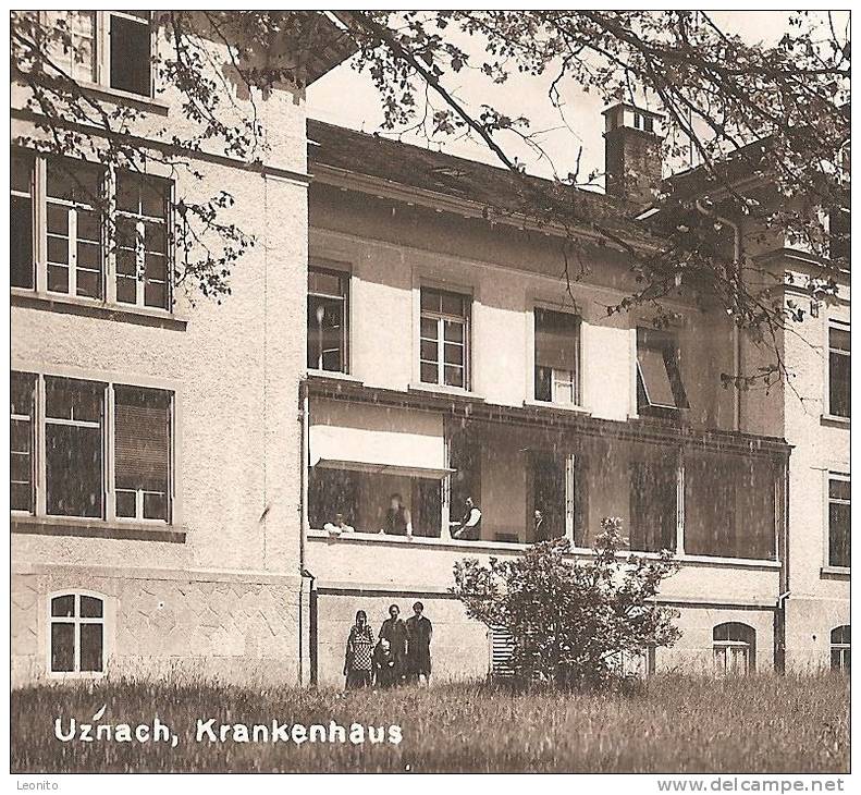 UZNACH SG Krankenhaus Robert Schäppi Uznach 1929 - Uznach