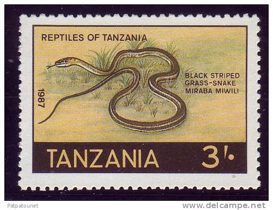 Tanzanie YV 326 N 1987 Couleuvre - Serpents