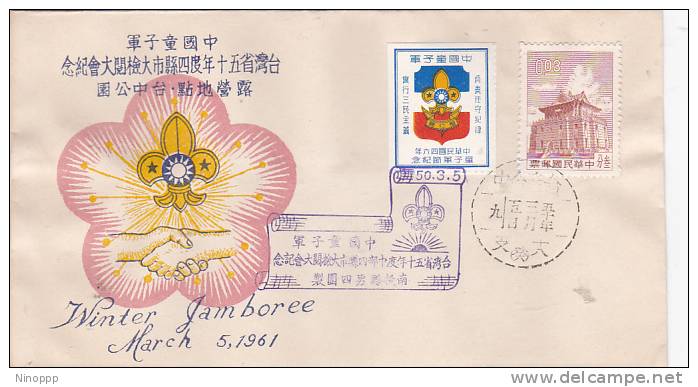 Taiwan 1961 Scouts Winter Jamboree  Souvenir Cover - Other & Unclassified