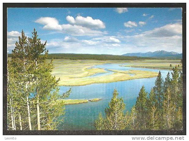 HAYDEN VALLEY And Yellowstone River Wyoming 1984 - Yellowstone